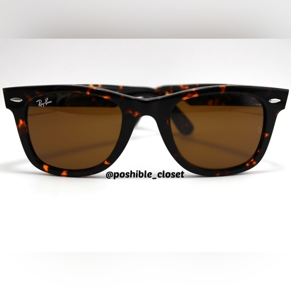 Model Display Ray-Ban RB2140 Wayfarer Tortoise Brown main image 11